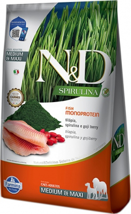 Spirulina Canine Adult Medium & Maxi Tilapia