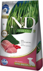 N&D Natural And Delicious Spirulina Canine Puppy Mini Cerdo 2Kg