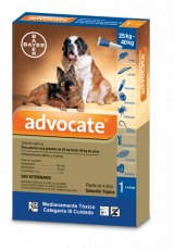 Antipulgas Advocate para Perros 1 pipeta x 4,0 ml  25 - 40kg