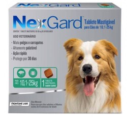 Antipulgas Nexgard Masticable L - 10.1kg a 25kg