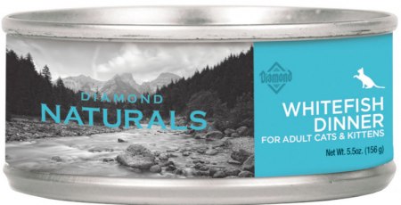 Alimento Húmedo para Gatos en Lata Diamond Naturals Whitefish Dinner - 5.5oz