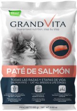 Alimento Húmedo para gato Grand Vita Paté Salmón - 100 g