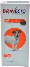 Antipulgas Bravecto Para Perros de 4.5kg a 10kg