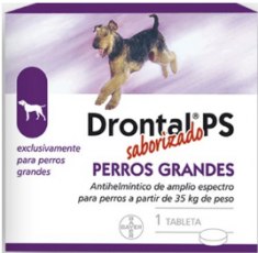 Desparasitante para Perros Drontal PS - Perros Grandes