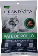 Alimento Húmedo para perro Grand Vita Paté Pollo - 100 g