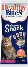 Snack Cremoso para Gato Healthy Bites - Salmón 4 unidades