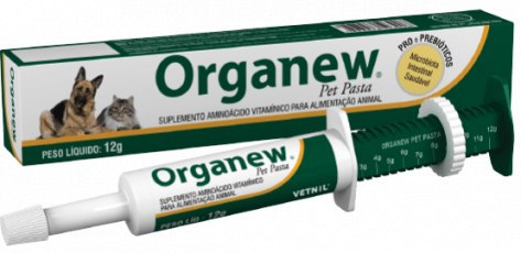 Suplemento Organew pasta pet 12GMS