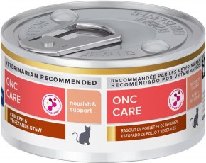 Hill's Prescription Diet ONC Care Estofado de Pollo y Vegetales - Lata para Gatos - 2.9oz