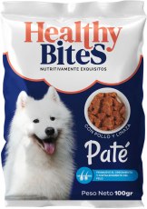 Snack para Perro Healthy Bites Paté Derm - Sobre 100g