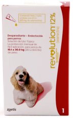 Antipulgas para Perros Revolution 12% para Perros de 10kg a 20kg - 1ml  - 1ml