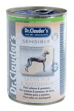 Alimento Húmedo para Perros en Lata Dr. Clauder's Sensible Salmón y Papa - 375 gr